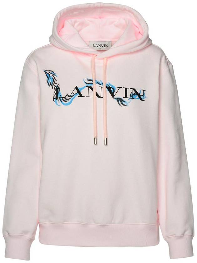 Lanvin Pink Cotton Sweatshirt - LANVIN - BALAAN 1