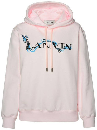 Lanvin Pink Cotton Sweatshirt - LANVIN - BALAAN 1