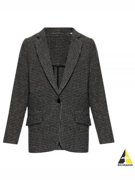 CHARLYNE VE0086FA A3D17E 02GY Charlene wool jacket - ISABEL MARANT - BALAAN 1