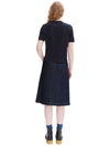 Jupe Annie Denim A-Line Skirt Indigo - A.P.C. - BALAAN 4