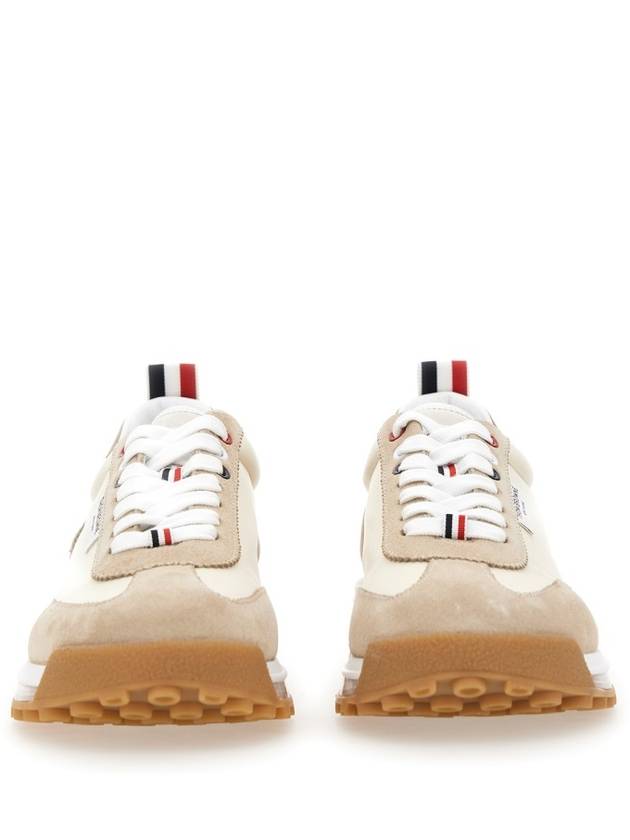 Tech Runner Low Top Sneakers Beige - THOM BROWNE - BALAAN 5