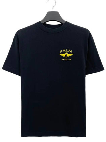Logo short sleeve tshirt PMAA001 1018 - PALM ANGELS - BALAAN 1