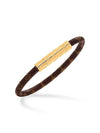 Confidential Monogram Canvas Bracelet Brown Gold - LOUIS VUITTON - BALAAN 3