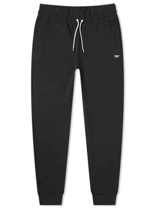 AM01300KM0001 BK Tri Fox Patch Training Jogger Pants Black Men s TJ 271854 - MAISON KITSUNE - BALAAN 1