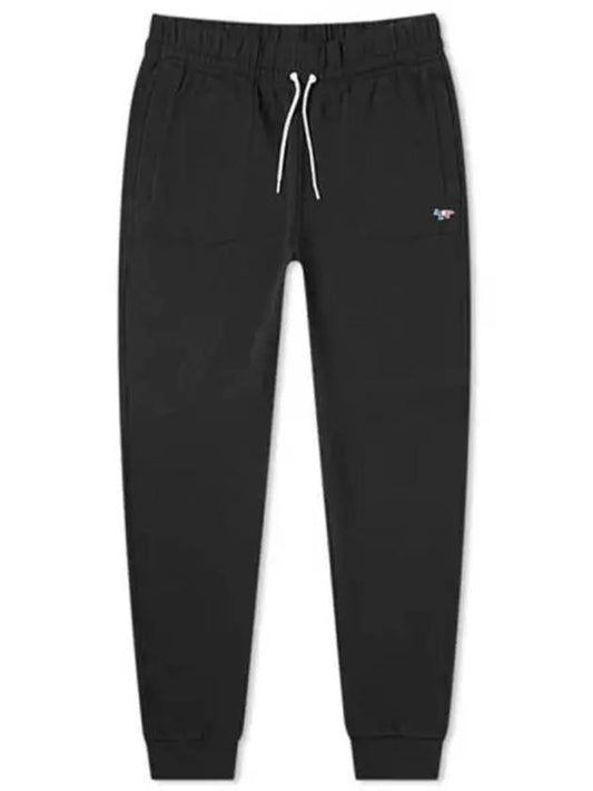 AM01300KM0001 BK Tri Fox Patch Training Jogger Pants Black Men s TJ 271854 - MAISON KITSUNE - BALAAN 1