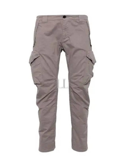 Stretch Sateen Ergonomic Lens Cargo Straight Pants Purple - CP COMPANY - BALAAN 2