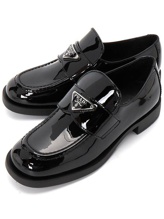 Patent Leather Loafers Black - PRADA - BALAAN 2