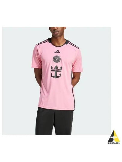 Inter Miami CF Home Jersey Short Sleeve JE9741 Pink R - ADIDAS - BALAAN 2