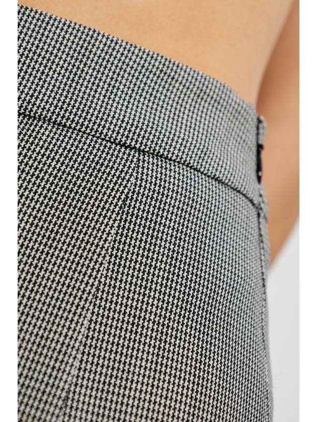 Golden Goose Houndstooth Shorts, Women's, Grey - GOLDEN GOOSE - BALAAN 5