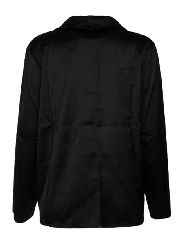 La Chemise Notte Open Charm Logo Shirt Black - JACQUEMUS - BALAAN 3