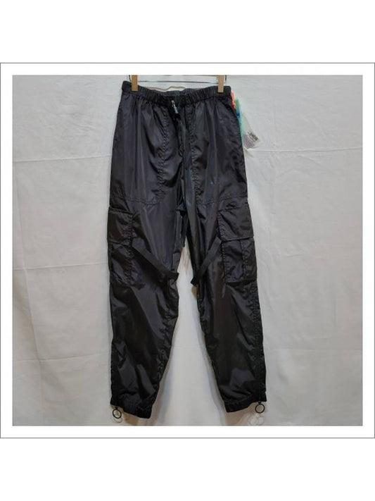 nylon cargo track pants - OFF WHITE - BALAAN 2