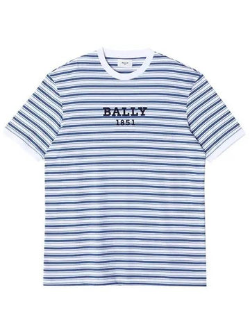 MOU02V 7S319 I5H1 Men's Short Sleeve T-Shirt - BALLY - BALAAN 1