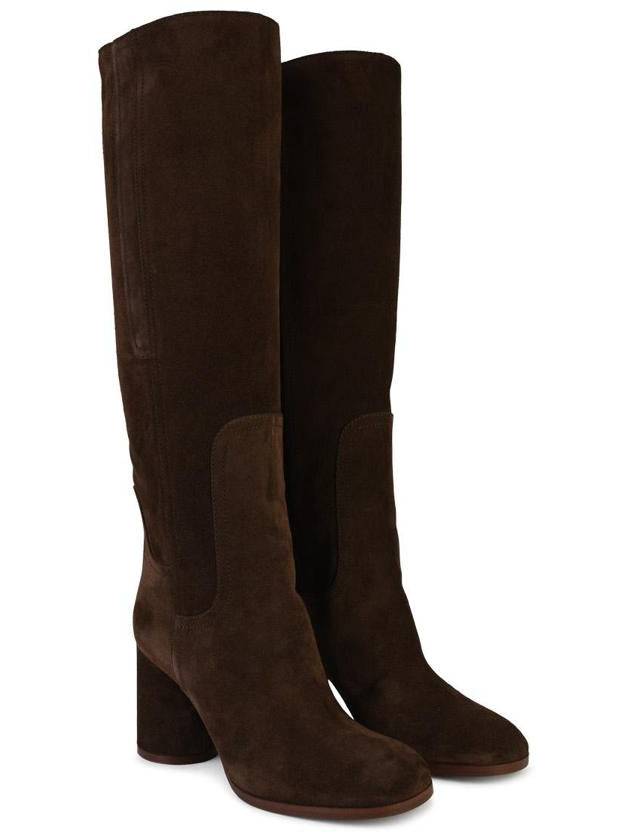 Casadei 'Cleo' Brown Suede Boots - CASADEI - BALAAN 2