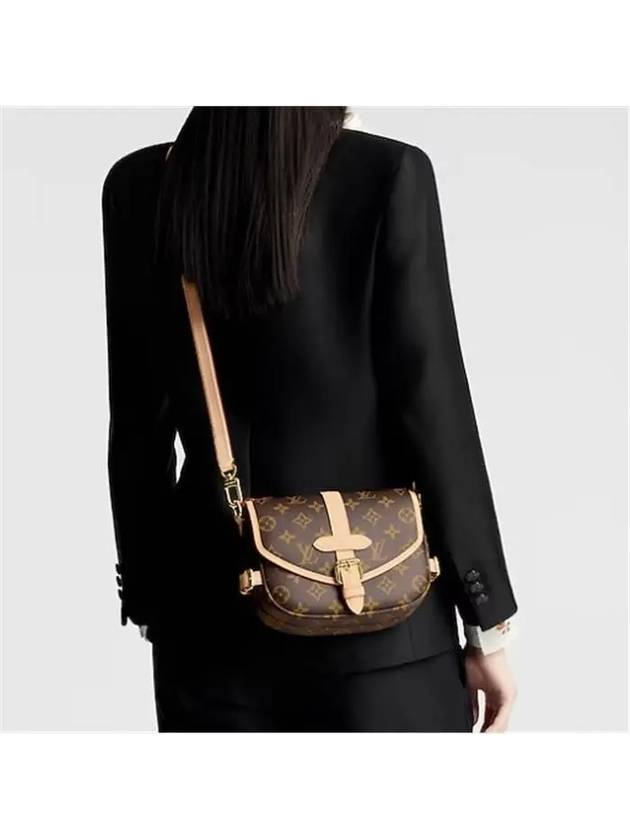 Monogram Saumur BB Shoulder Bag Brown - LOUIS VUITTON - BALAAN 9