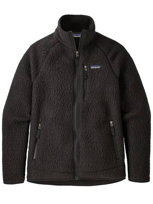 Retro Pile Fleece Zip-Up Jacket Black - PATAGONIA - BALAAN 2