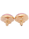 Medusa Biggie Earrings Pink - VERSACE - BALAAN 4