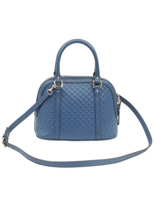 Blue Micro Seama Mini Dome 2WAY 449654 - GUCCI - BALAAN 3