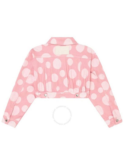 Little Marc Jacobs Girls Polka-Dot Cotton Denim Jacket, Size 8Y - MARC JACOBS - BALAAN 2