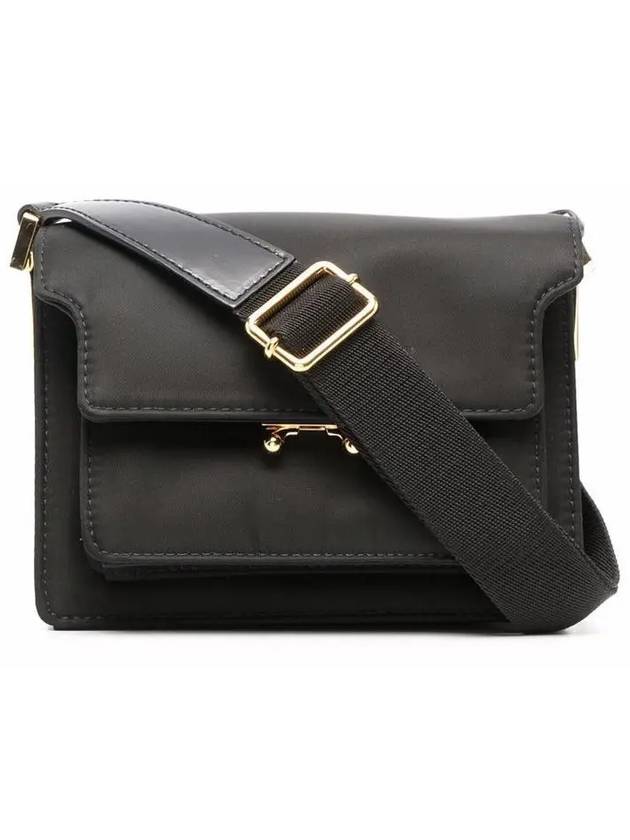 Trunk Mini Shoulder Bag Black - MARNI - BALAAN 3