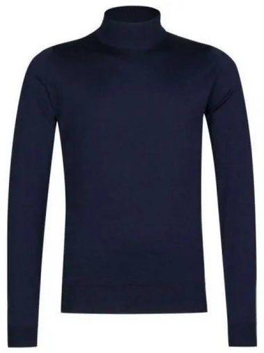 John Smedley Harcourt Midnight turtleneck knit 925732 - JOHN SMEDLEY - BALAAN 1