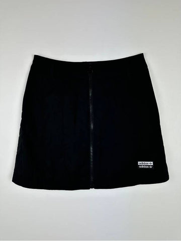 Zipper Skirt GD3876 Black WOMENS - ADIDAS - BALAAN 1