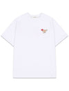 Wadada Bear Wadada Bear Happy Short Sleeve T-Shirt White MC24WDT3 - MACKY - BALAAN 3