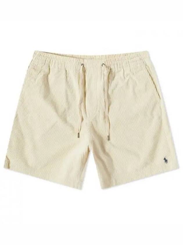 Cordyroy Prepster Shorts Cream - POLO RALPH LAUREN - BALAAN 2