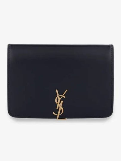 Voltaire Passport Wallet Black - SAINT LAURENT - BALAAN 2