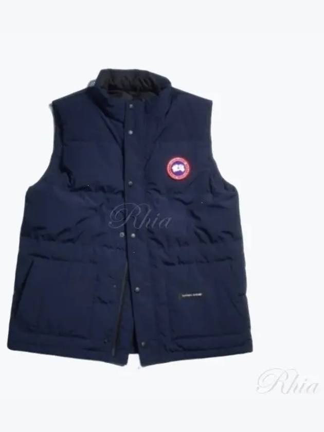 Freestyle Crew Vest Blue - CANADA GOOSE - BALAAN 2