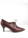 Smith Market Burgundy Shoes Women s - HERMES - BALAAN 3