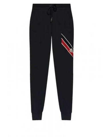 8H00001 89A8F 778 3 color trimming sweatpants - MONCLER - BALAAN 1