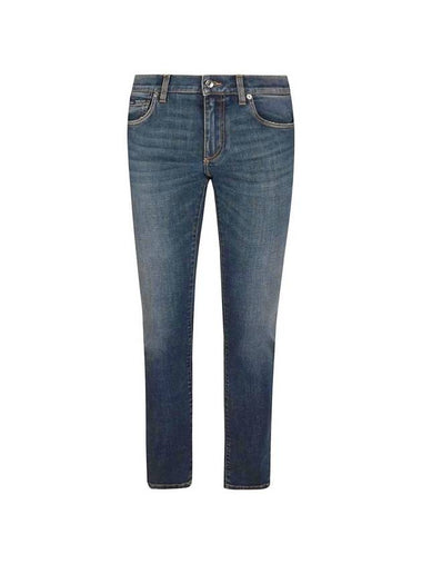 Essential Stretch Skinny Jeans Blue - DOLCE&GABBANA - BALAAN 1