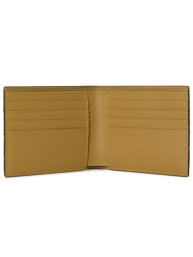 Intrecciato Bifold Half Wallet Khaki - BOTTEGA VENETA - BALAAN 5