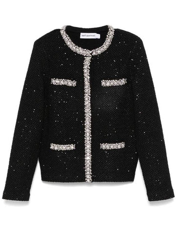 Self-Portrait Jacket With Sequins - SELF PORTRAIT - BALAAN 1