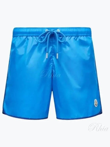 24 2C00008 53326 719 Logo patch swim shorts - MONCLER - BALAAN 1