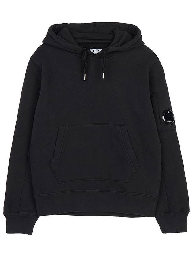 Lens Detail Cotton Hooded Top Black - CP COMPANY - BALAAN 2