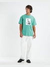 Big Mitty Short Sleeve T-Shirt Tee Green - STUSSY - BALAAN 4