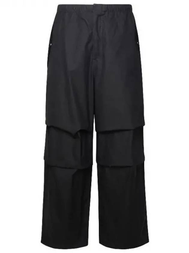 Pleated detail wide cotton pants 271484 - JIL SANDER - BALAAN 1