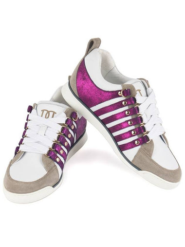 Dsquared K506 V406 9204 Purple Pearl Sand Sneakers - DSQUARED2 - BALAAN 1