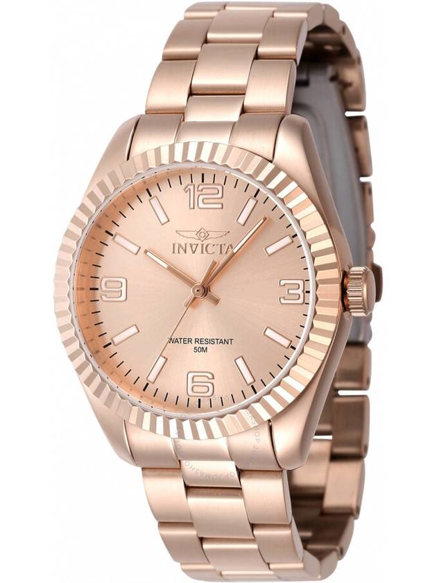 Invicta Specialty Quartz Rose Gold Dial Ladies Watch 47477 - INVICTA - BALAAN 1