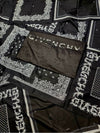 Paisley Black Print Scarf - GIVENCHY - BALAAN 8