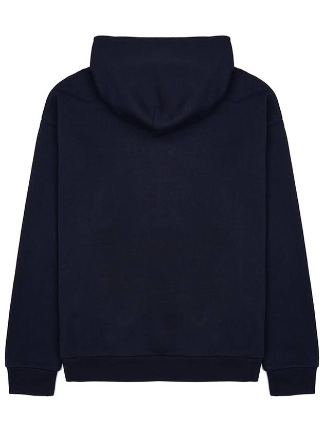 Spray ORB Logo Print Hoodie Navy - VIVIENNE WESTWOOD - BALAAN 3