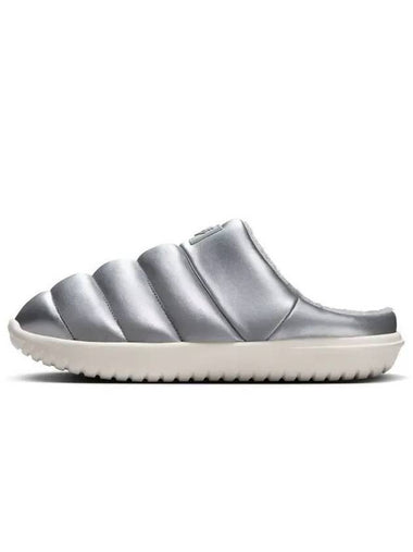 Burrow SE Slipper Metallic Silver - NIKE - BALAAN 1