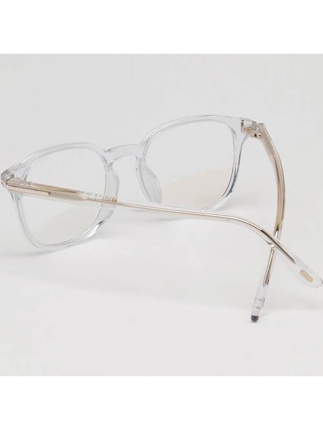 Blue light blocking glasses frame TF5797KB 026 Transparent horn rim eye protection - TOM FORD - BALAAN 4