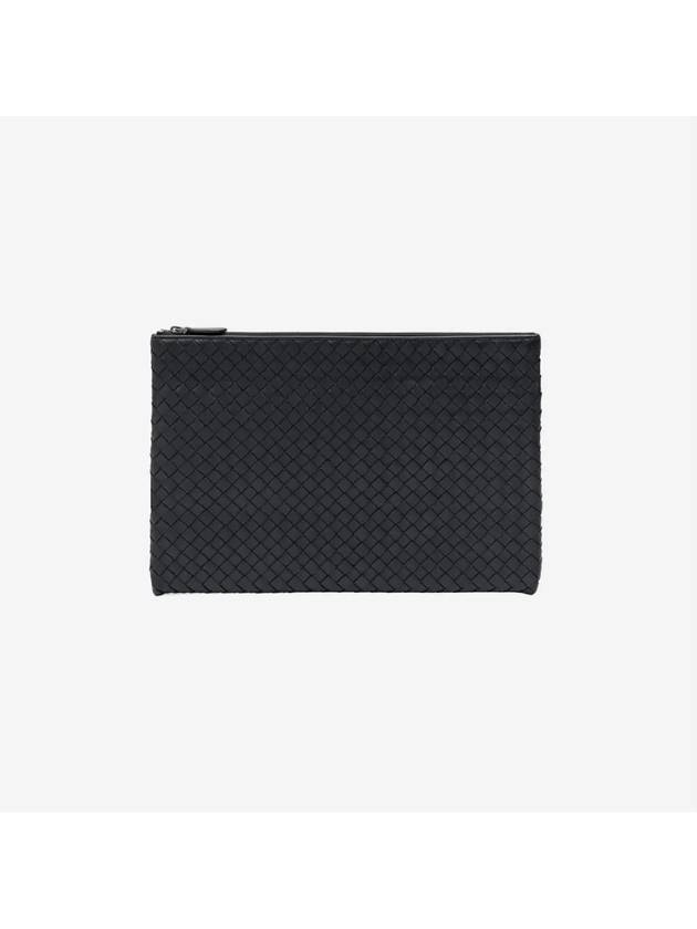 Bottega Veneta Document Case Black - BOTTEGA VENETA - BALAAN 1