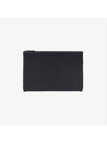 Bottega Veneta Document Case Black - BOTTEGA VENETA - BALAAN 1