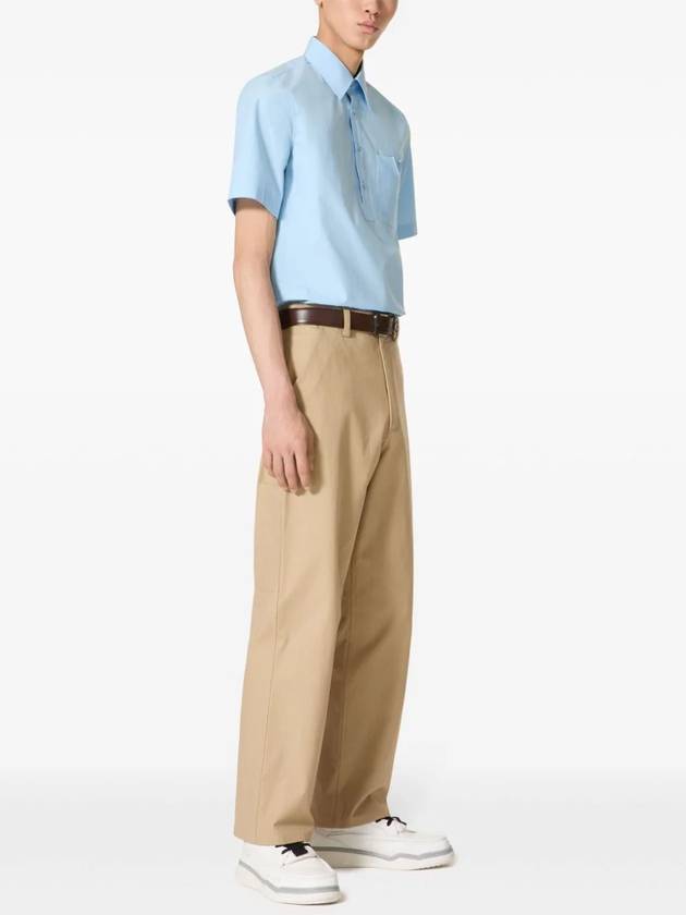 Valentino Garavani Trousers Beige - VALENTINO - BALAAN 2