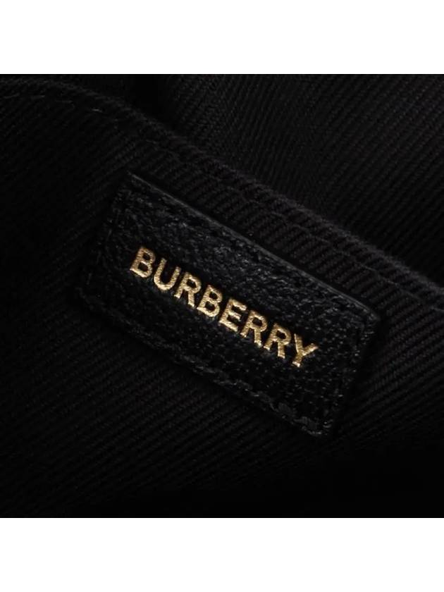 Checked Leather Camera Cross Bag Brown - BURBERRY - BALAAN 6