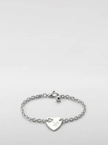 Trademark Chain Charm Bracelet Silver - GUCCI - BALAAN 1