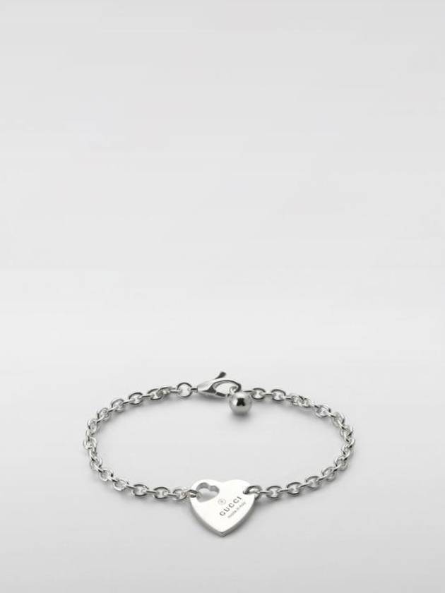 Trademark Chain Charm Bracelet Silver - GUCCI - BALAAN 1